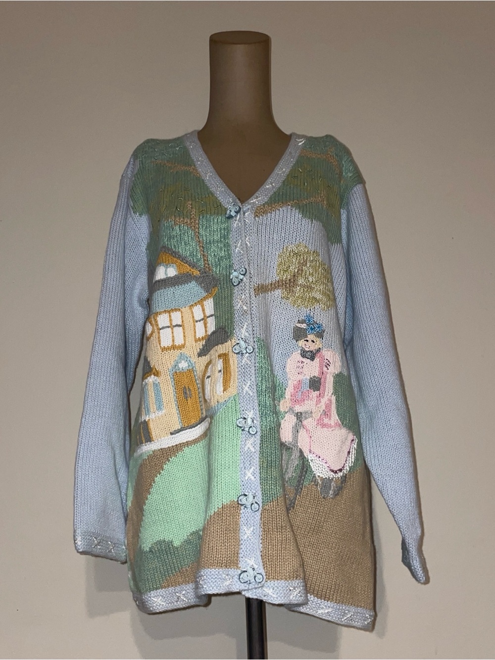 Storybook Knits Pastel-detailed-heavy sweater